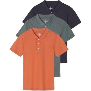 image:image3 Pack Boys Polo Shirts Short Sleeve Cotton Jersey School Uniform CollaredSet 6