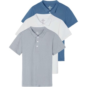 image:image3 Pack Boys Polo Shirts Short Sleeve Cotton Jersey School Uniform CollaredSet 8