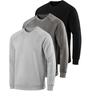 image:image3 Pack Mens Fleece Pullover Sweatshirt Long Sleeve Crewneck Soft SweaterSet 10