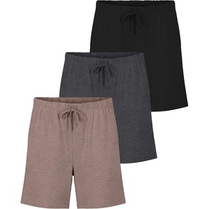 image:image3 Pack Mens Pajama Shorts Sleep Lounge Cotton Sleepwear PJ Bottoms PocketsSet B