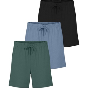 image:image3 Pack Mens Pajama Shorts Sleep Lounge Cotton Sleepwear PJ Bottoms PocketsSet K