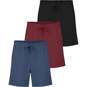 image:image3 Pack Mens Pajama Shorts Sleep Lounge Cotton Sleepwear PJ Bottoms PocketsSet a