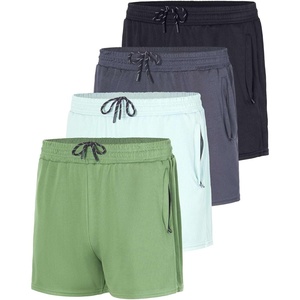 image:image4 Pack Mens 3 Mesh Shorts Athletic Gym Running Basketball Workout Pockets3inch  Set 4