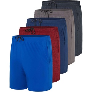 image:image5 Pack Mens 5 Dry Fit Shorts Athletic Gym Running Workout Casual PocketsSet 4