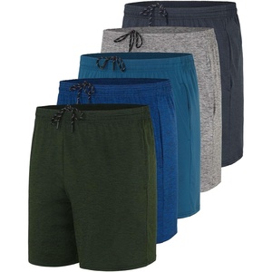 image:image5 Pack Mens 5 Dry Fit Shorts Athletic Gym Running Workout Casual PocketsSet 5