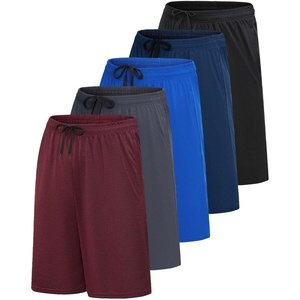 image:image5 Pack Mens Dry Fit Basketball Shorts Gym Athletic Casual Workout RunningSet I