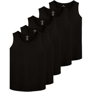 image:image5 Pack Mens Dry Fit Muscle Tank Tops Sleeveless Gym Workout Undershirt TeeSet 1