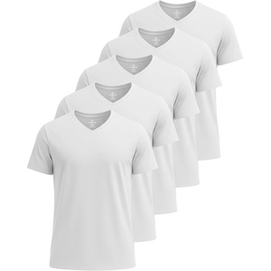image:image5 Pack Mens Dry Fit V Neck Workout T Shirts Athletic Gym Fitness TeesSet 8
