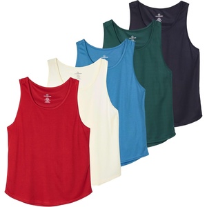 image:image5 Pack Mens Mesh Muscle Tank Tops Sleeveless Shirts Workout Gym UndershirtSet 2