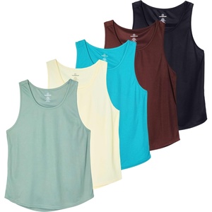 image:image5 Pack Mens Mesh Muscle Tank Tops Sleeveless Shirts Workout Gym UndershirtSet 6