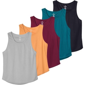 image:image5 Pack Mens Mesh Muscle Tank Tops Sleeveless Shirts Workout Gym UndershirtSet 7
