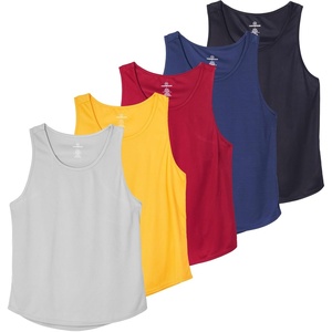 image:image5 Pack Mens Mesh Muscle Tank Tops Sleeveless Shirts Workout Gym UndershirtSet 8