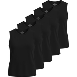 image:image5 Pack Womens Dry Fit Tank Tops Muscle Sleeveless Workout Athletic GymSet 8