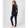 image:image2 Pack Womens Pajama Sets Long Sleeve Sleepwear Comfy Cute Loungewear PJSet C Black  Pink