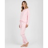image:image2 Pack Womens Pajama Sets Long Sleeve Sleepwear Comfy Cute Loungewear PJSet F Green  Pink