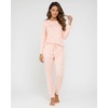 image:image2 Pack Womens Pajama Sets Long Sleeve Sleepwear Comfy Cute Loungewear PJSet G Blue  Pink