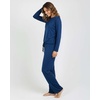 image:image2 Pack Womens Pajama Sets Long Sleeve Sleepwear Comfy Cute Loungewear PJSet G Blue  Pink