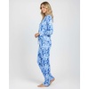 image:image2 Pack Womens Pajama Sets Long Sleeve Sleepwear Comfy Cute Loungewear PJSet I Blue  Gray
