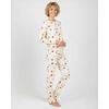 image:image2 Pack Womens Pajama Sets Long Sleeve Sleepwear Comfy Cute Loungewear PJSet J Navy  Beige