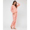 image:image2 Pack Womens Pajama Sets Long Sleeve Sleepwear Comfy Cute Loungewear PJSet K Royal Blue  Pink