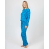 image:image2 Pack Womens Pajama Sets Long Sleeve Sleepwear Comfy Cute Loungewear PJSet K Royal Blue  Pink