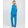 image:image2 Pack Womens Pajama Sets Long Sleeve Sleepwear Comfy Cute Loungewear PJSet K Royal Blue  Pink