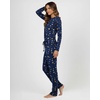 image:image2 Pack Womens Pajama Sets Long Sleeve Sleepwear Comfy Cute Loungewear PJSet L Burgundy  Blue