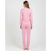 image:image2 Pack Womens Pajama Sets Long Sleeve Sleepwear Comfy Cute Loungewear PJSet N Charcoal  Pink