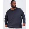 image:image3 Pack Big amp Tall Mens Long Sleeve Dry Fit Tshirts Crew Neck Tees Gym WorkLong Sleeve  Set 5