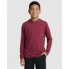 image:image3 Pack Boys Dry Fit Hoodies Long Sleeve Athletic Sweatshirts Teen KidsSet B