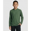 image:image3 Pack Boys Dry Fit Hoodies Long Sleeve Athletic Sweatshirts Teen KidsSet D