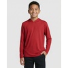 image:image3 Pack Boys Dry Fit Hoodies Long Sleeve Athletic Sweatshirts Teen KidsSet I