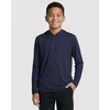 image:image3 Pack Boys Dry Fit Hoodies Long Sleeve Athletic Sweatshirts Teen KidsSet N