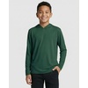 image:image3 Pack Boys Dry Fit Hoodies Long Sleeve Athletic Sweatshirts Teen KidsSet O