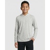 image:image3 Pack Boys Dry Fit Hoodies Long Sleeve Athletic Sweatshirts Teen KidsSet P