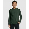 image:image3 Pack Boys Dry Fit Hoodies Long Sleeve Athletic Sweatshirts Teen KidsSet Q