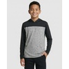 image:image3 Pack Boys Dry Fit Hoodies Long Sleeve Athletic Sweatshirts Teen KidsSet a