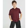 image:image3 Pack Boys Dry Fit Short Sleeve Hoodie Athletic Hooded Sweatshirt YouthSet 1