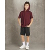 image:image3 Pack Boys Dry Fit Short Sleeve Hoodie Athletic Hooded Sweatshirt YouthSet 1