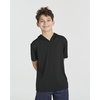 image:image3 Pack Boys Dry Fit Short Sleeve Hoodie Athletic Hooded Sweatshirt YouthSet 10