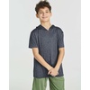 image:image3 Pack Boys Dry Fit Short Sleeve Hoodie Athletic Hooded Sweatshirt YouthSet 3