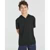 image:image3 Pack Boys Dry Fit Short Sleeve Hoodie Athletic Hooded Sweatshirt YouthSet 4