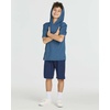 image:image3 Pack Boys Dry Fit Short Sleeve Hoodie Athletic Hooded Sweatshirt YouthSet 7