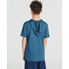 image:image3 Pack Boys Dry Fit Short Sleeve Hoodie Athletic Hooded Sweatshirt YouthSet 7