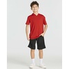 image:image3 Pack Boys Dry Fit Short Sleeve Hoodie Athletic Hooded Sweatshirt YouthSet 8