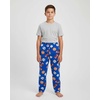image:image3 Pack Boys Fleece Pajama Pants Sleepwear PJs Kids Teens Bottoms PocketsSet 6