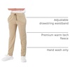 image:image3 Pack Boys Fleece Sweatpants Open Bottom Athletic Pockets Kids TeenSet 11