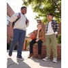 image:image3 Pack Boys Fleece Sweatpants Open Bottom Athletic Pockets Kids TeenSet 3