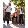 image:image3 Pack Boys Fleece Sweatpants Open Bottom Athletic Pockets Kids TeenSet 6