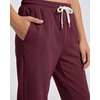 image:image3 Pack Boys French Terry Sweatpants Open Bottom Joggers Kids SchoolBlack  Burgundy  Navy